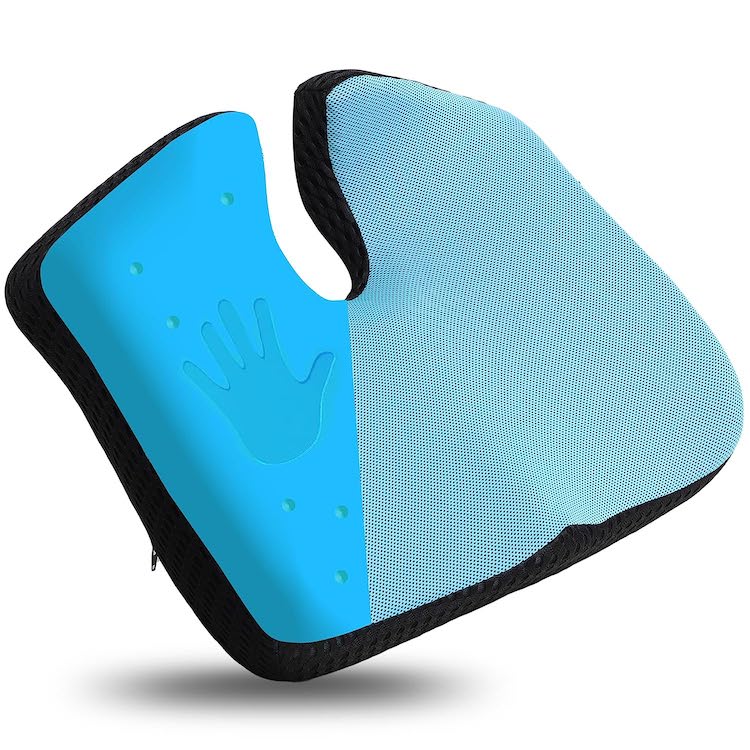 Coccyx Pro Cooling Memory Foam Seat Cushion