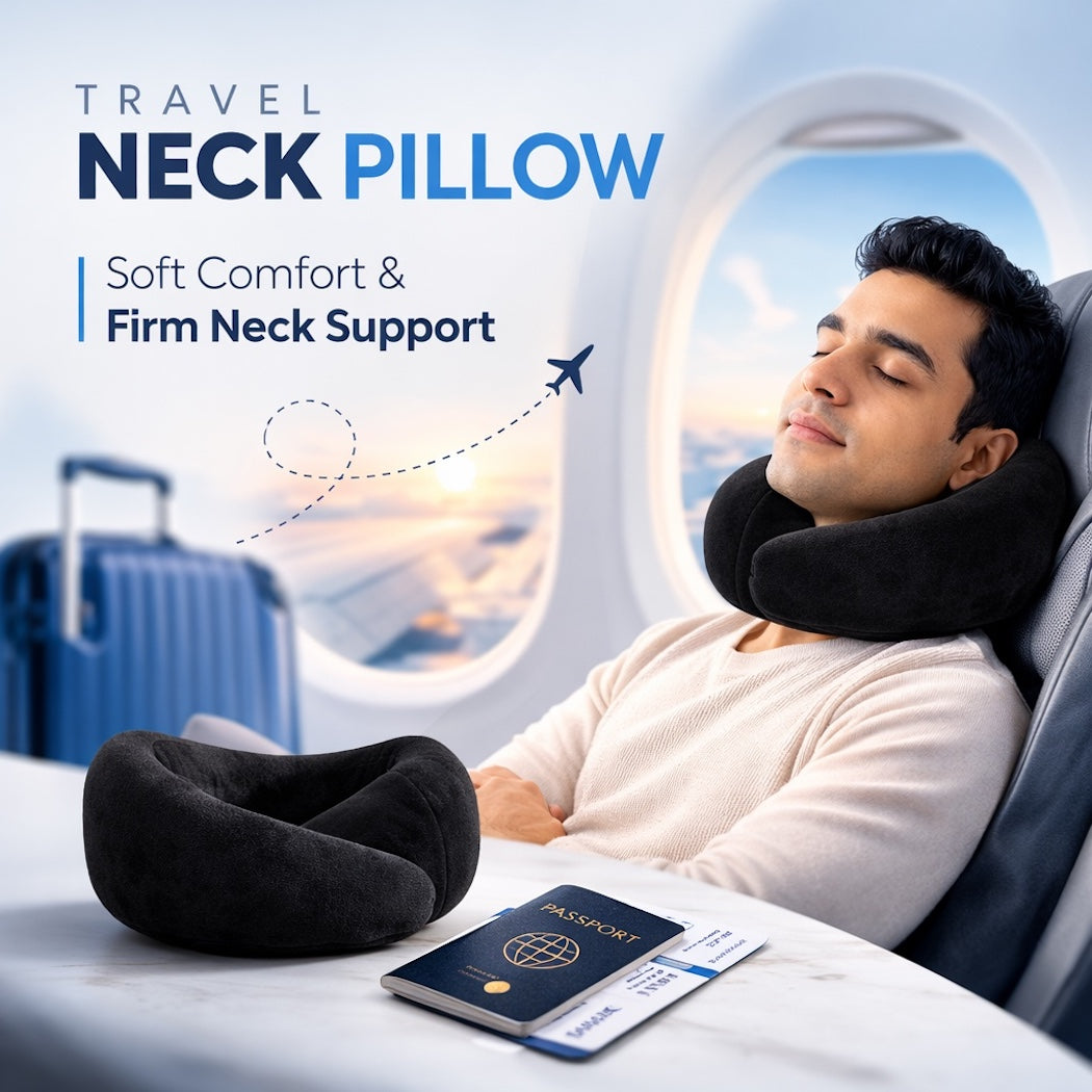 Grin Health O-Plus Travel Neck Pillow