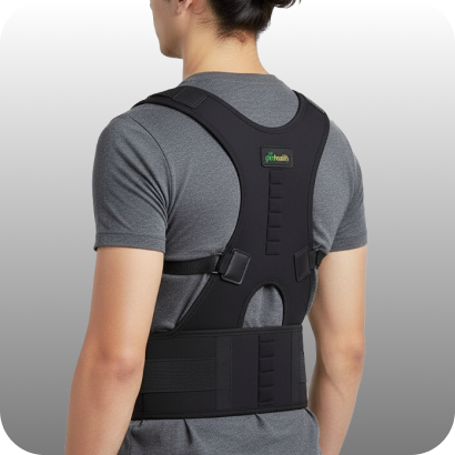 Posture Corrector with Lumbar Support Waist Belt (PC09)