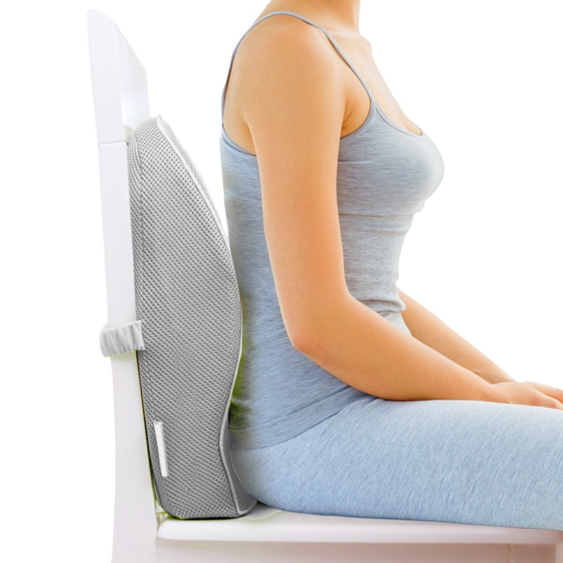 Orthopedic Mid-Backrest Cushion for Sitting Spine Alignment and Posture Correction