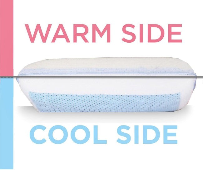 Gel Classic Sleep Pillow Warm & Cool Reversible Pillow