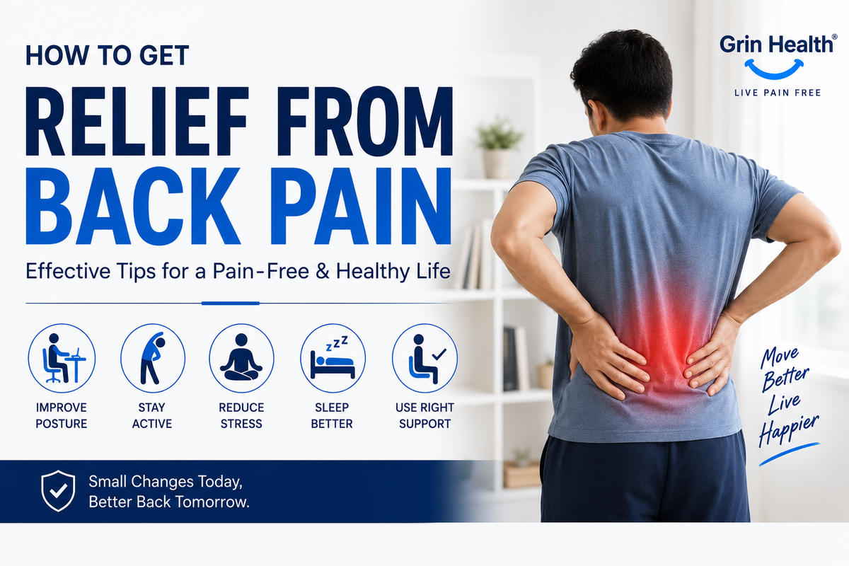 How to Get Relief from Back Pain