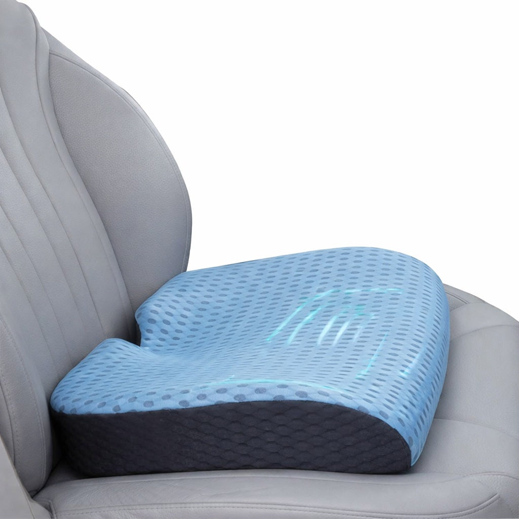 Car Seat Cushion -High Density, Extra Support for Long Driving