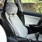 Car Comfort Combo (Large), Backrest Full Lumbar Support & Large Neck Pillow Combo Kit