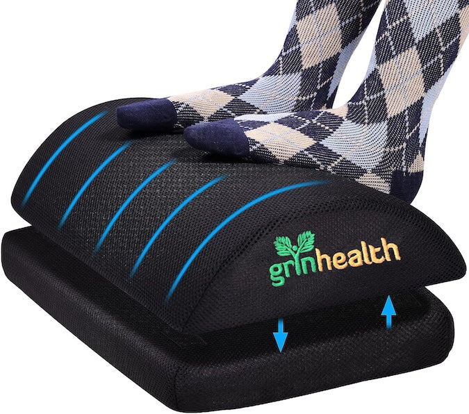 Adjustable Foot Rest Pillow Under Office Desk