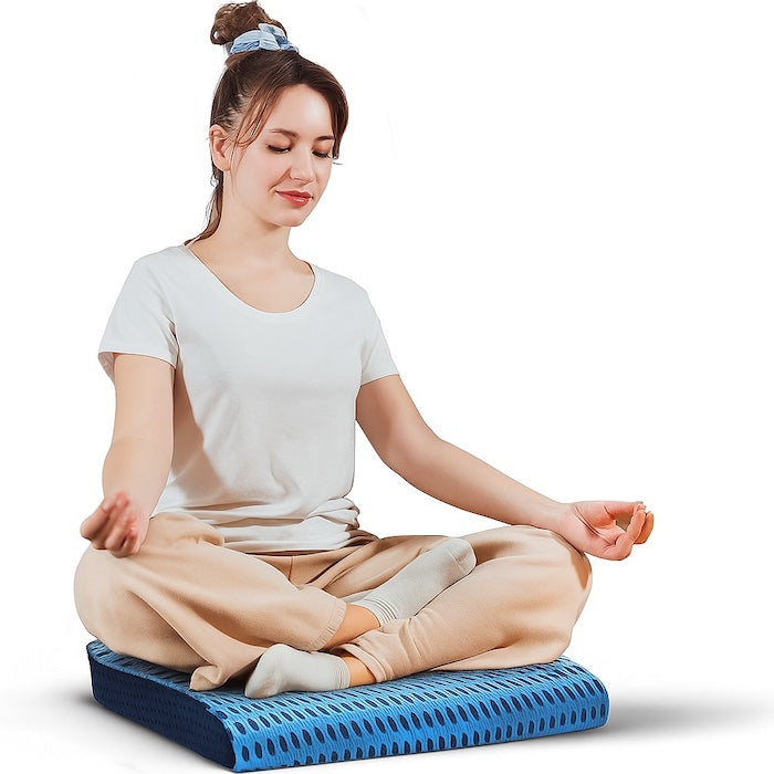Meditation Seat Cushion - Portable Large Size Floor Cushion