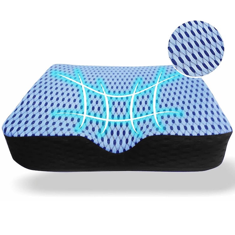 SitPlus Pro Orthopedic Seat Cushion -High Density, Extra Support for Long Sitting