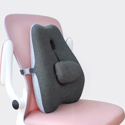 Grin Health Adjustable 2 in 1 Lumbar Support Cushion for Chair & Car Seat