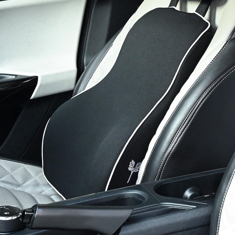 SitRight Pro Car Backrest Cushion Full Lumbar Back Support, Large