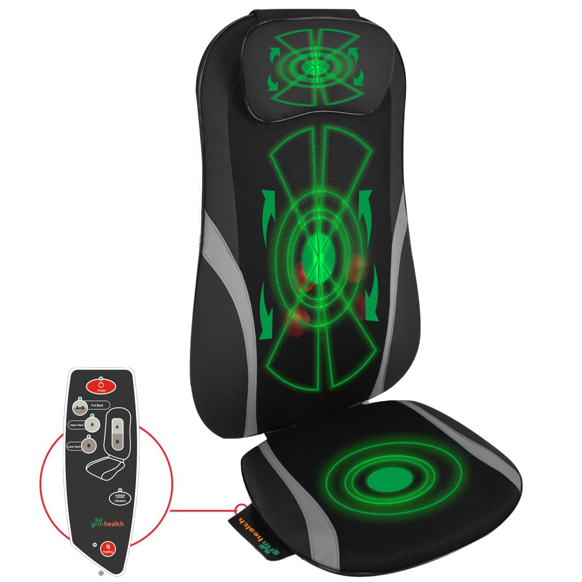 Smart Full Back Massager with Remote (GHM216A)