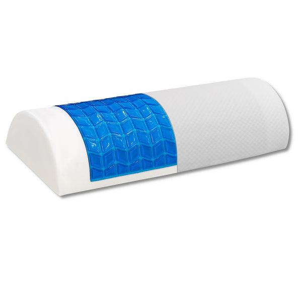 Gel Top Semi Roll Pillow, Half Moon Bolster Pillow