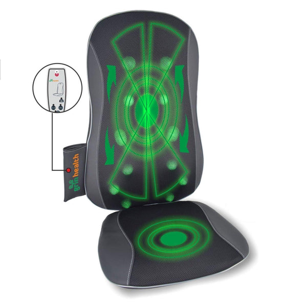 Deluxe Shiatsu Massager Cushion with Remote (GHM206)