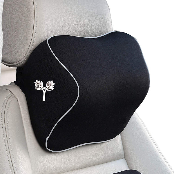 Large Car Headrest Memory Foam Neckrest Pillow - (13 cm/5.11 inch Thick)