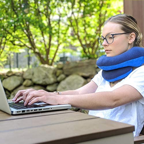 Chin Supporting Neck Pillow for Travel, Home, Office, Car
