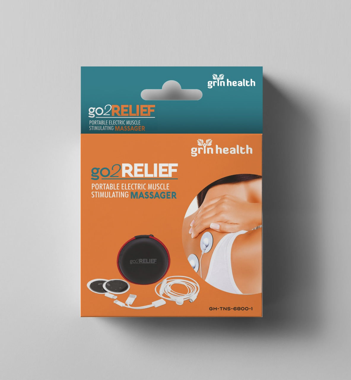 Go2Relief Tens Physiotherapy Massager, Electric Stimulator